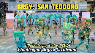 BRGY. SAN TEODORO | 11th Balbagan Festival 2024 | Mun. of Binalbagan, Negros Occidental