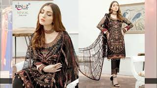 Stuff Export Presents Rinaz Fashion Minhal Vol 2 Pakistani Style Suits Catalog