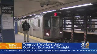 Transport Workers Union Contract Expires