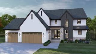 NEW Modern Transitional Design - Plan 963-01142