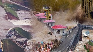 China river overflows, Dam burst causes massive flooding in Maoming, Guangdong | China Flood