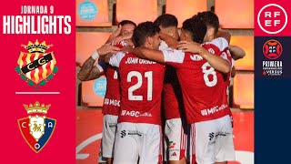 Resumen #PrimeraFederación | Nàstic de Tarragona 2-0 CA Osasuna \