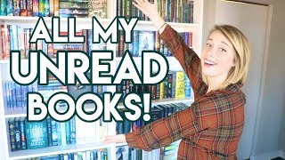 EVERY UNREAD BOOK ON MY BOOKSHELF!!