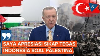 Bertemu Prabowo, Erdogan Puji Sikap Tegas Indonesia soal Palestina