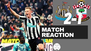 NEWCASTLE UNITED ARE GOING TO WEMBLEY!! Newcastle 2-1 Southampton