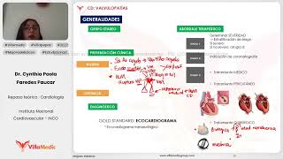 VALVULOPATÍAS PARTE 1 - CARDIOLOGÍA - VILLAMEDIC