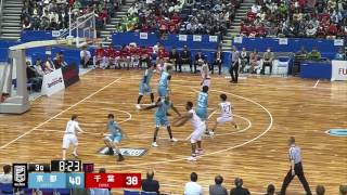 京都ハンナリーズvs千葉ジェッツ｜B.LEAGUE第24節GAME2Highlights｜03.19.2017 プロバスケ (Bリーグ)