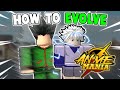 HOW TO EVOLVE MYTHICAL GON & KILLUA | ANIME MANIA ROBLOX