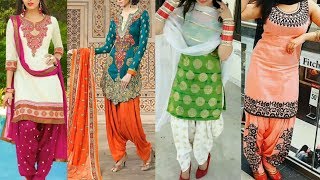 Different Types of Churidar Salwar Designs