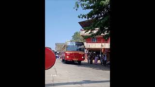 അതൊക്കെ ഒപ്പിച്ചു എൻ്റെ കുട്ടാ ❣️😉|KSRTC BUS LIGHT FLASH VIDEO|I LOVE MY AANAVANDI|BUS STATION ENTRY