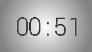 51 Seconds countdown Timer - Beep at the end | Simple Timer (fifty-one sec)