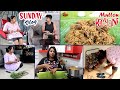 Sunday Vlog ஞாயிற்றுகிழமை வேலை அதிகம் தான் | Seeraga Samba Mutton Dum Biryani | Karthikha Channel