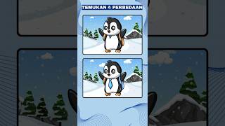 4 Perbedaan Gambar, Tebak Gambar, Teka Teki, Animasi, Lucu (0126) #animasilucu