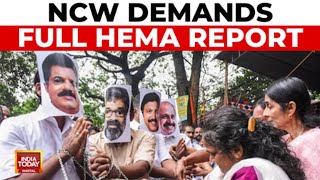 NCW Demands Full Hema Report, #MeToo in Mollywood, Kerala Govt Reacts | India Today