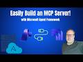 Build an MCP Server - Step by Step - in Microsoft Agent Framework