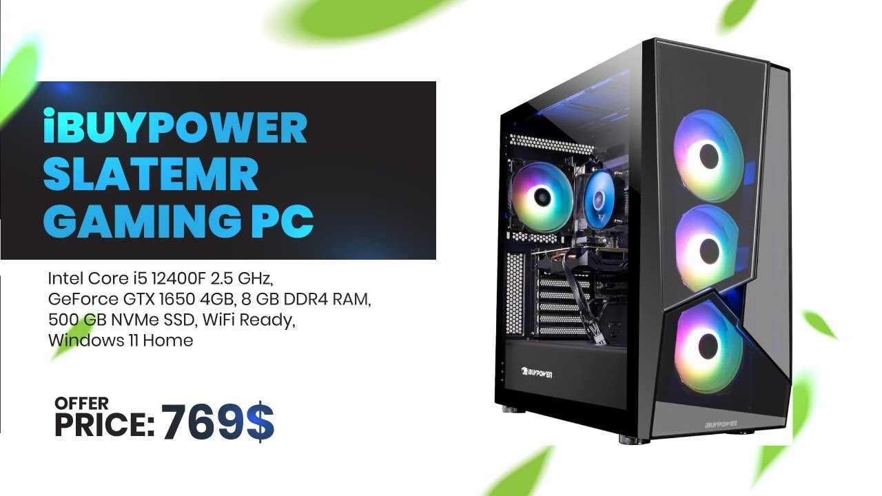 Unveiling The IBUYPOWER SlateMR Gaming PC: Your Gateway To Ultimate ...