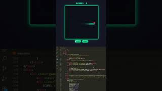 Snake Game using JavaScript | Build Classic Snake with HTML, CSS & JS #codingtutorial #programming