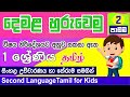 Tamil language lessons for grade 1 part 2| punchi danuma school