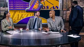 Kendrick Perkins walks off the set during the Lakers conversation 🤣 | NBA Today