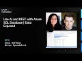 Use AI and REST with Azure SQL Database | Data Exposed