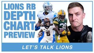 Detroit Lions RB Depth Chart Preview