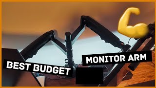 Best Budget Dual Monitor Stand on Amazon! Best mount for 2021 - ErGear Monitor Mount Arm