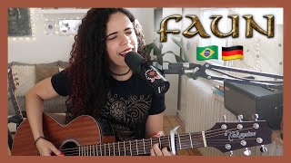 Brazilian sings German song! \