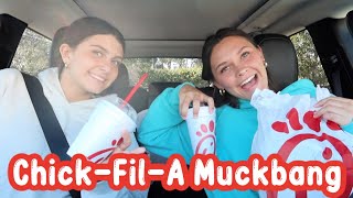 CHICK-FIL-A Mukbang with the GIRLS!