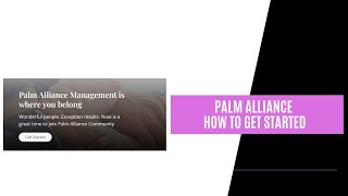 Palm Alliance   How To Get Started