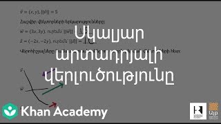 Սկալյար արտադրյալի վերլուծությունը | Վեկտորներ | «Քան» ակադեմիա