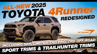 2025 Toyota 4Runner: Built for the Trails, Ready for the Road!