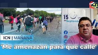 'Ayer recibí una amenaza que con una pistola 45 me van a callar,que no siguiera denunciando': Flores