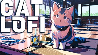 PLAYLIST 🐈 Relaxing Café Afternoon with a Cat☕🐱 - Lofi Relaxing Café [1 hour]