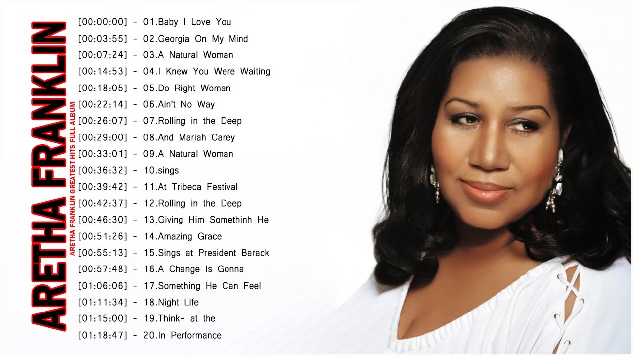 10Aretha Franklin Greatest Hits Official Full Album Aretha Franklin ...