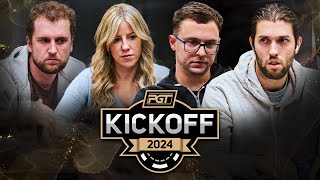 PGT 2024 Kick-Off $5,000 No Limit Hold'em Final Table ft Kristen Foxen & Ryan Riess