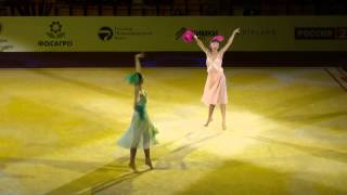 Minagawa Kaho, Sakura Hayakawa, Gala, 2014, Grand Prix, Moscow. Минагава Кахо, Сакура Хакаява