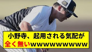 【阪神】小野寺、起用される気配が全く無いwwwwww【2chスレ】