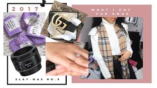 WHAT I GOT FOR CHRISTMAS 2017 - GUCCI & DIAMONDS! | SARAH WORE WHAT