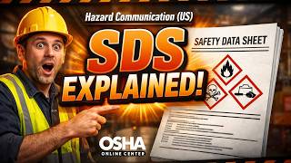 Hazard Communication SDS Training (US) | OSHA 29 CFR 1910.1200 SDS | Online Training Certificate