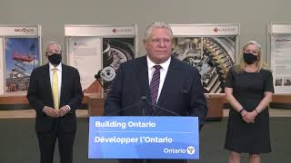 Premier Ford makes an announcement in Guelph | Nov 17