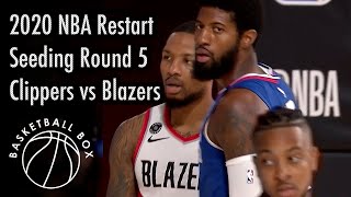 [NBA Restart] Los Angeles Clippers vs Portland Trail Blazers, Full Game Highlights, August 8, 2020