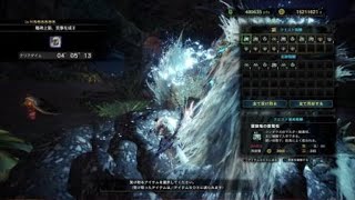 MHWIB 鳴神上狼、荒事を成す　捕獲　太刀ソロ　04'05''13