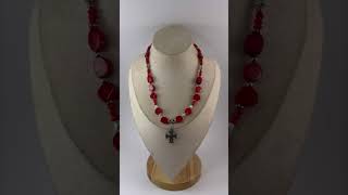 FURSA Fashion handmade coral necklace