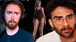The Stellar Blade ​Controversy is INSANE | Hasanabi reacts to Asmongold