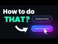 How to create a GRADIENT BORDER in CSS Tutorial