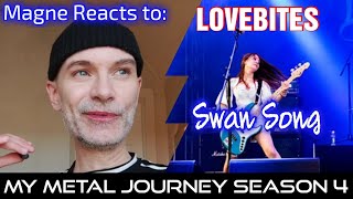 LOVEBITES - Swan Song - First time reaction! My Metal Journey Season 4!