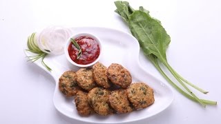 CRACK WHEAT BREAD SPINACH VADA