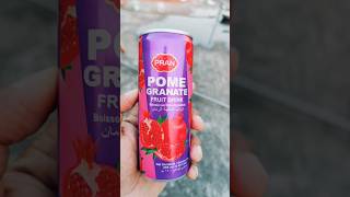 ডালিমের জুস Pran Pome Granate Fruit #drink review Mehedi Vai #foodie #shortsvideo