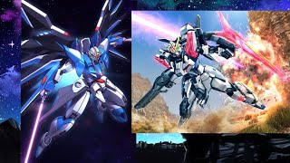 Gundam Rising freedom VS  Gundam build strike exceed galaxy (GVGNP MOD)