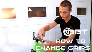 Kako skinuti gripove | How to change grips | Mtb | Bmx